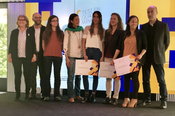 Gaby Montiel wins the second prize in the "Your thesis in 4 minutes" contest!
