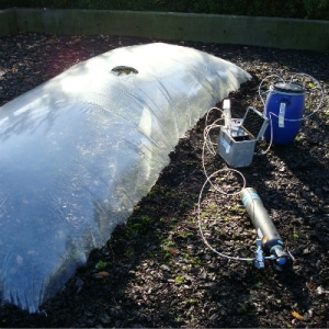 Characterization of gaseous effluents